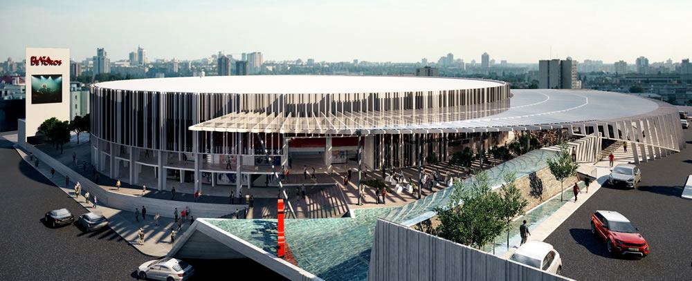 Render de la Nueva Plaza de Toros de Villahermosa